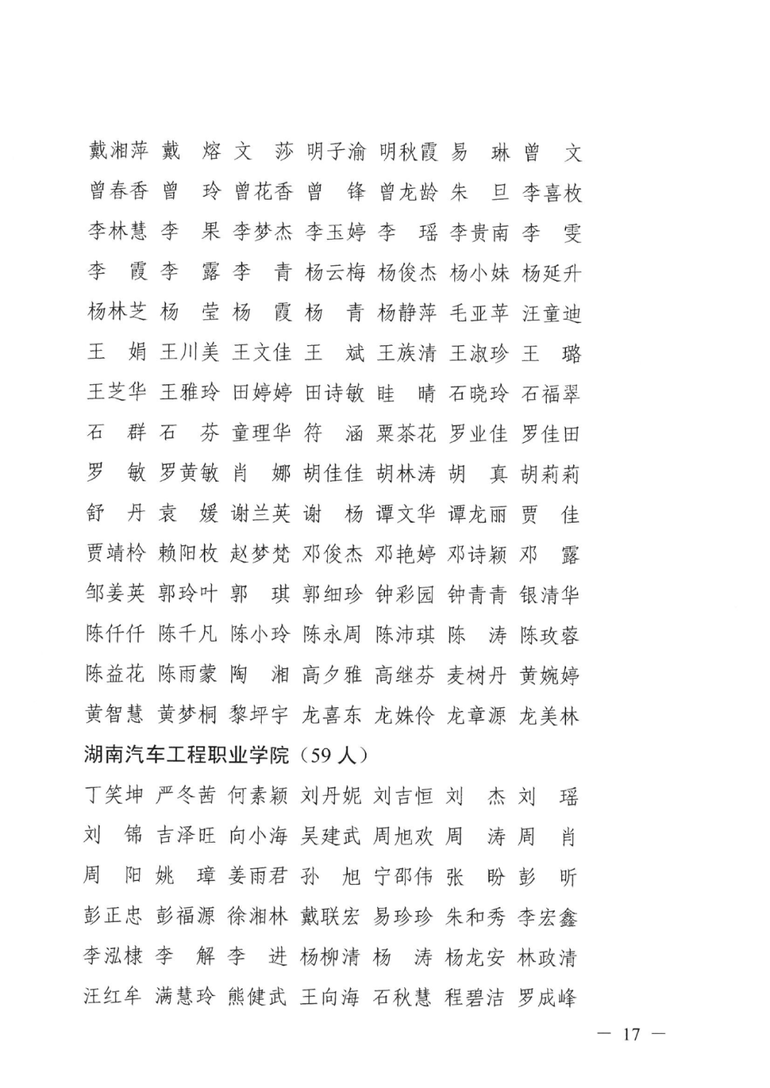 2022年湖南“專升本” 省內(nèi)生源建檔立卡畢業(yè)生報考資格審核結(jié)果的公示(圖17)