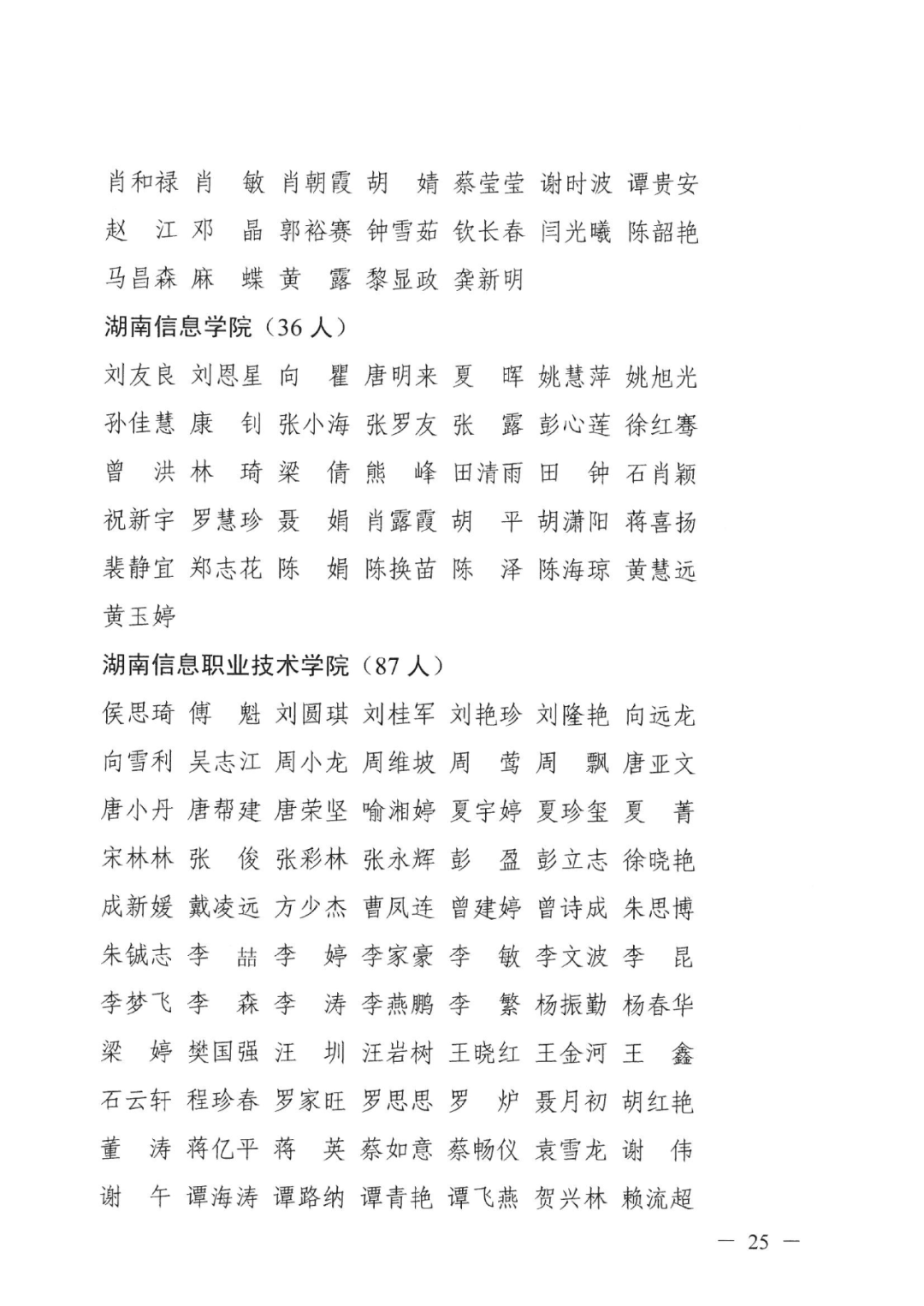 2022年湖南“專升本” 省內(nèi)生源建檔立卡畢業(yè)生報考資格審核結(jié)果的公示(圖25)