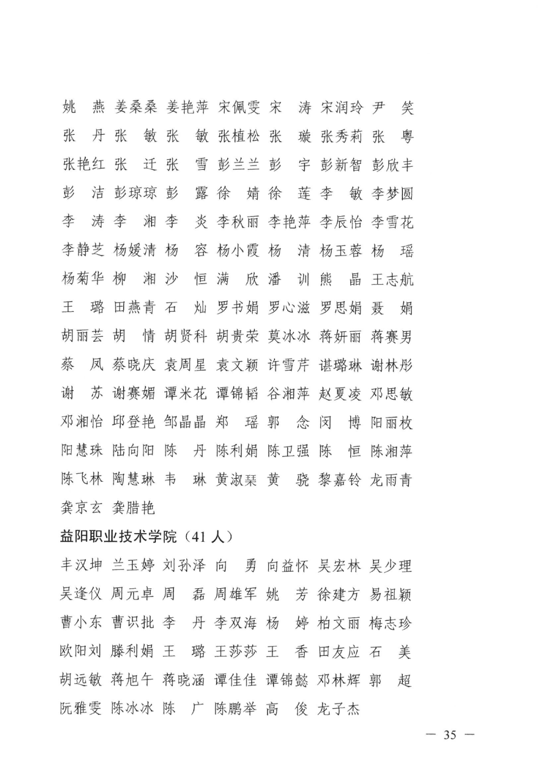 2022年湖南“專升本” 省內(nèi)生源建檔立卡畢業(yè)生報考資格審核結(jié)果的公示(圖35)