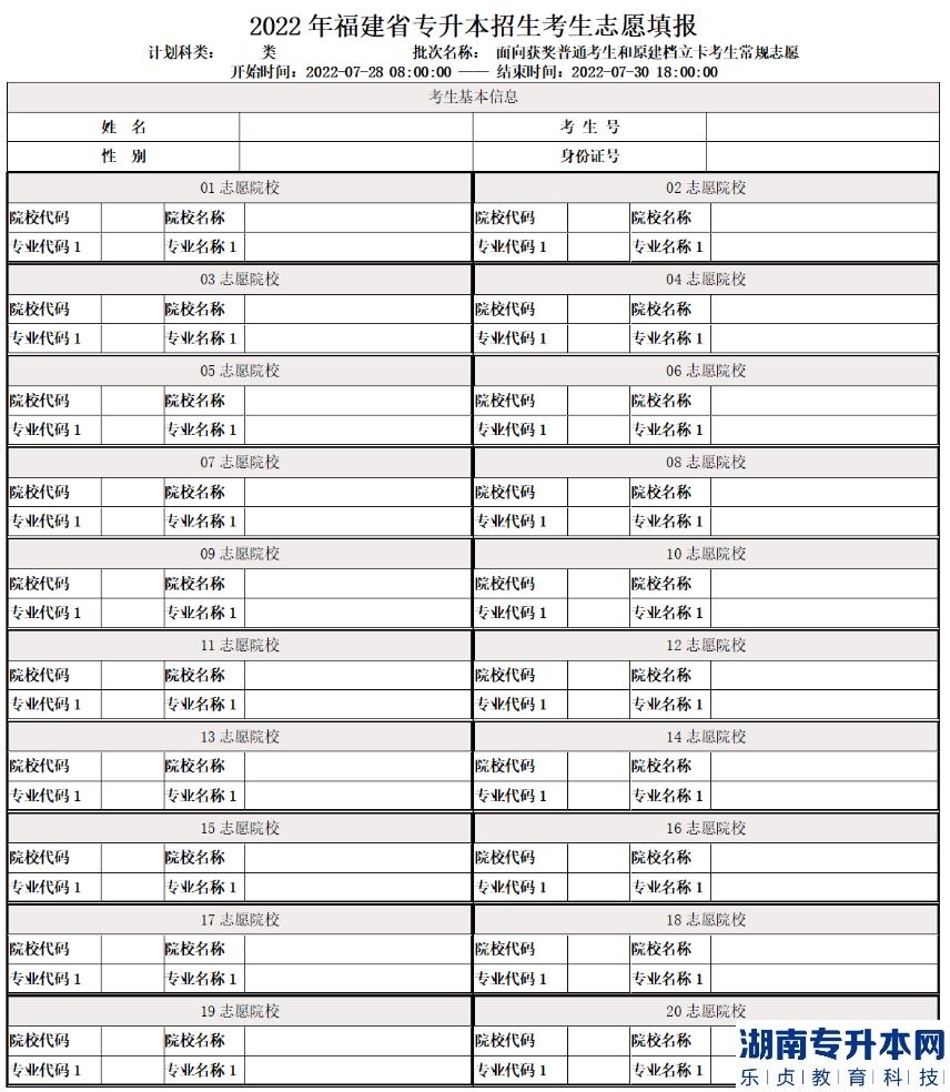 福建2023年專升本志愿填報(bào)步驟（圖文詳解）(圖5)